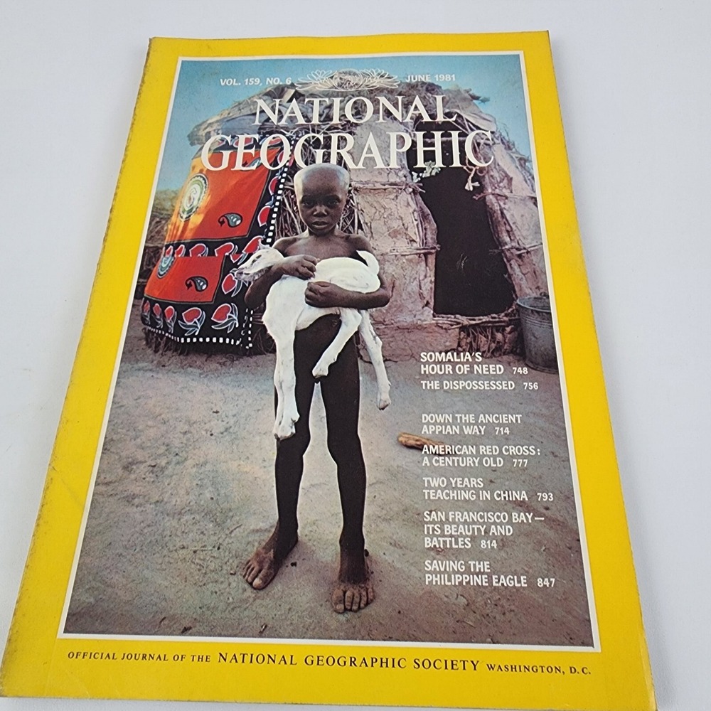 National Geographic Magazine June 1981 No Insert